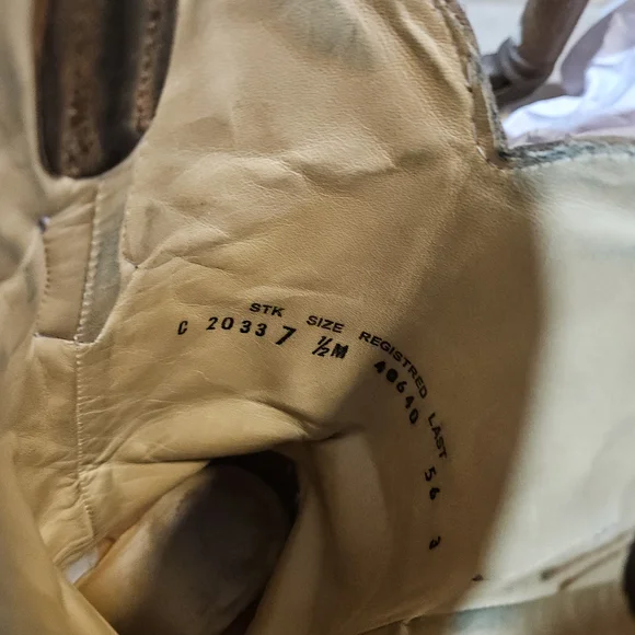 Corral Vintage Naham Distressed Western Boots 7.5 Tan Brown 👢 - Picture 5 of 7